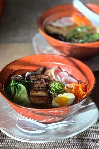Things to do in Asbury Park NJ: Enjoy colorful bowls of ramen
