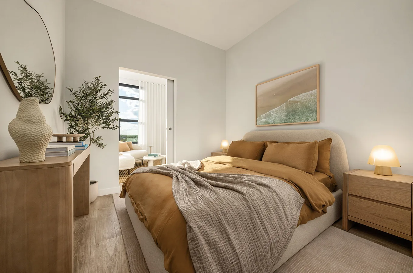 surfhouse bedroom
